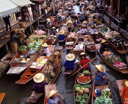 Mercado Flotante y Mercado del Tren